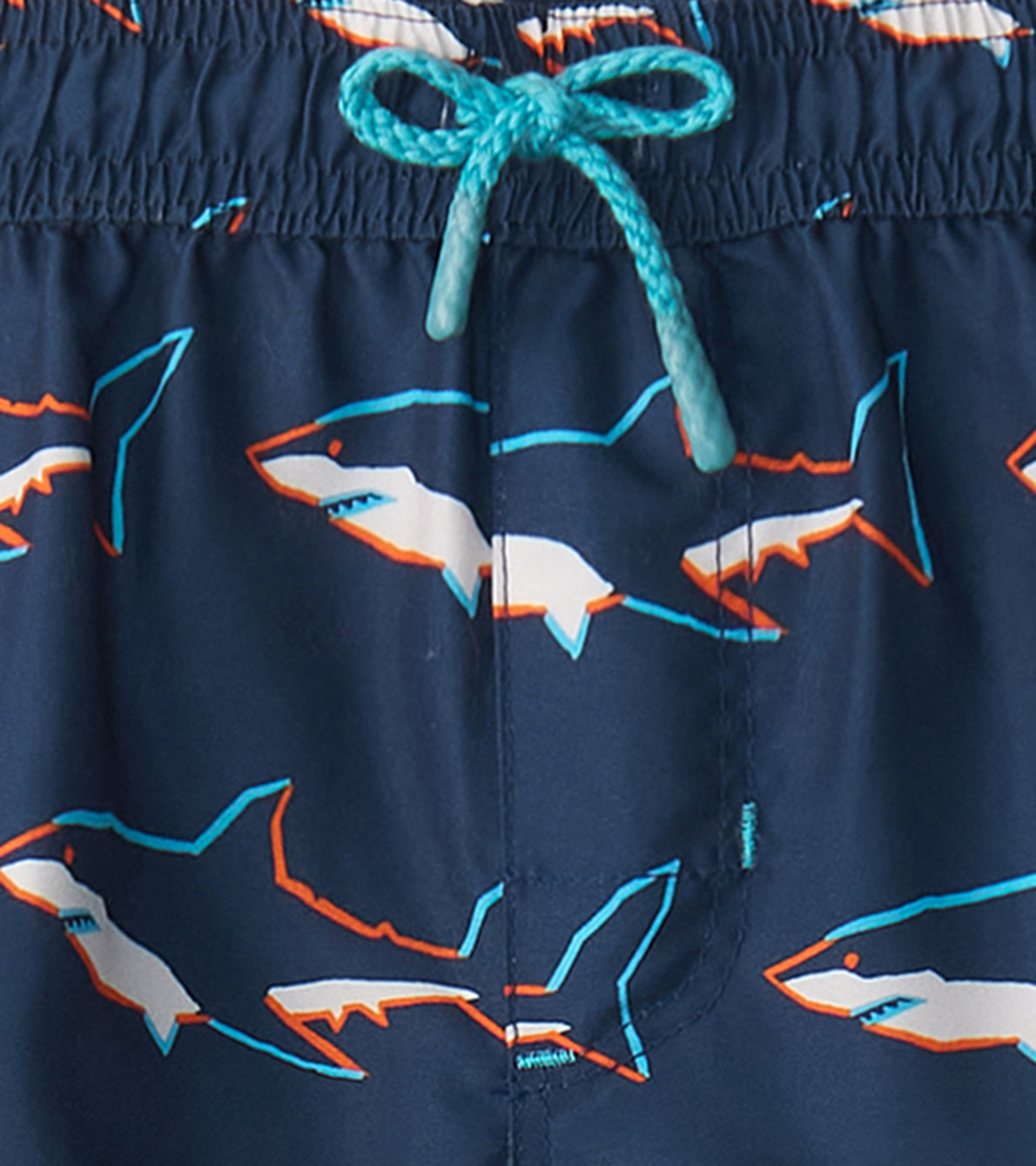 View larger image of Boys Swimming Sharks Board Shorts