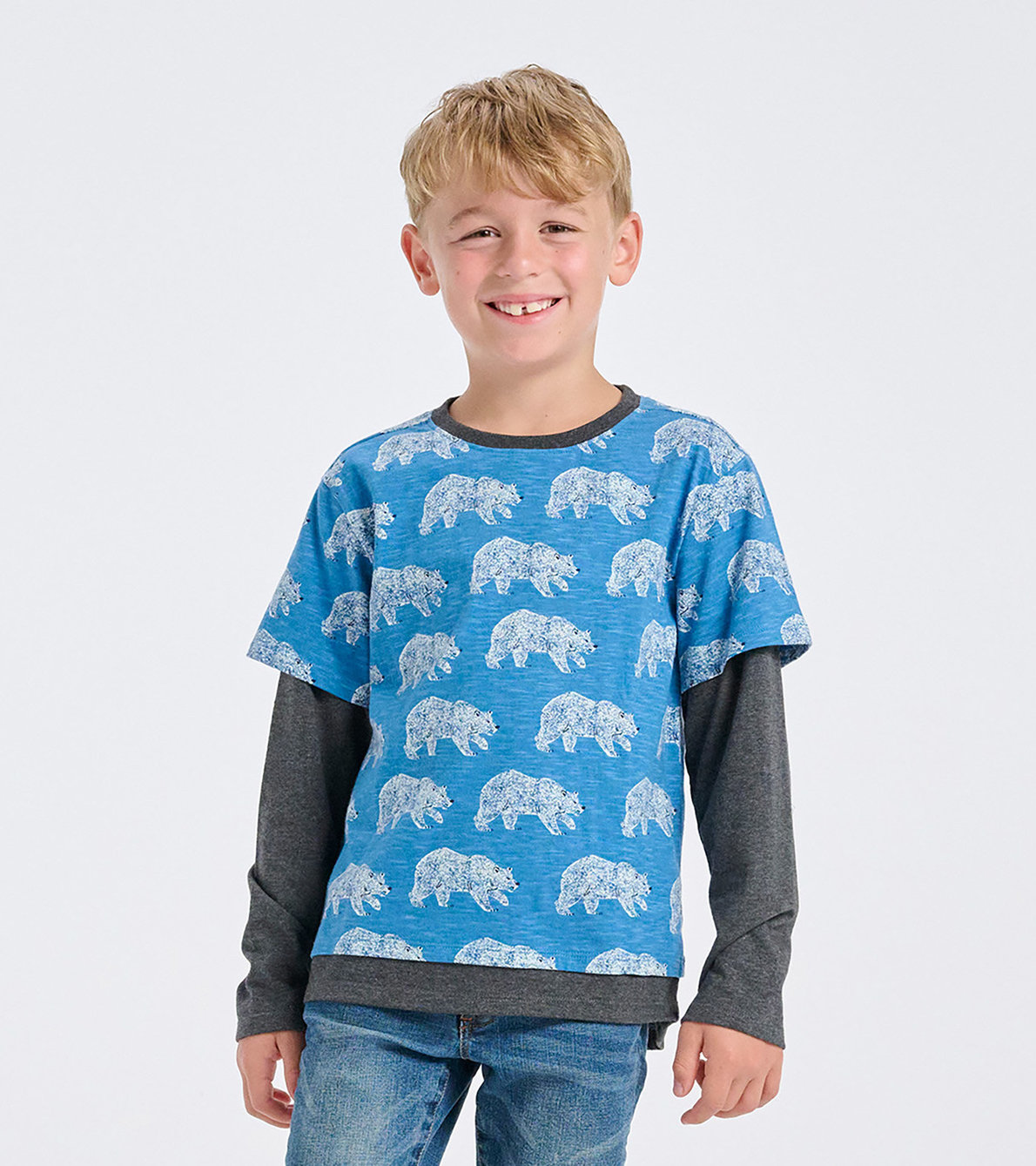 View larger image of Boys Wild Bears Fooler Long Sleeve T-Shirt