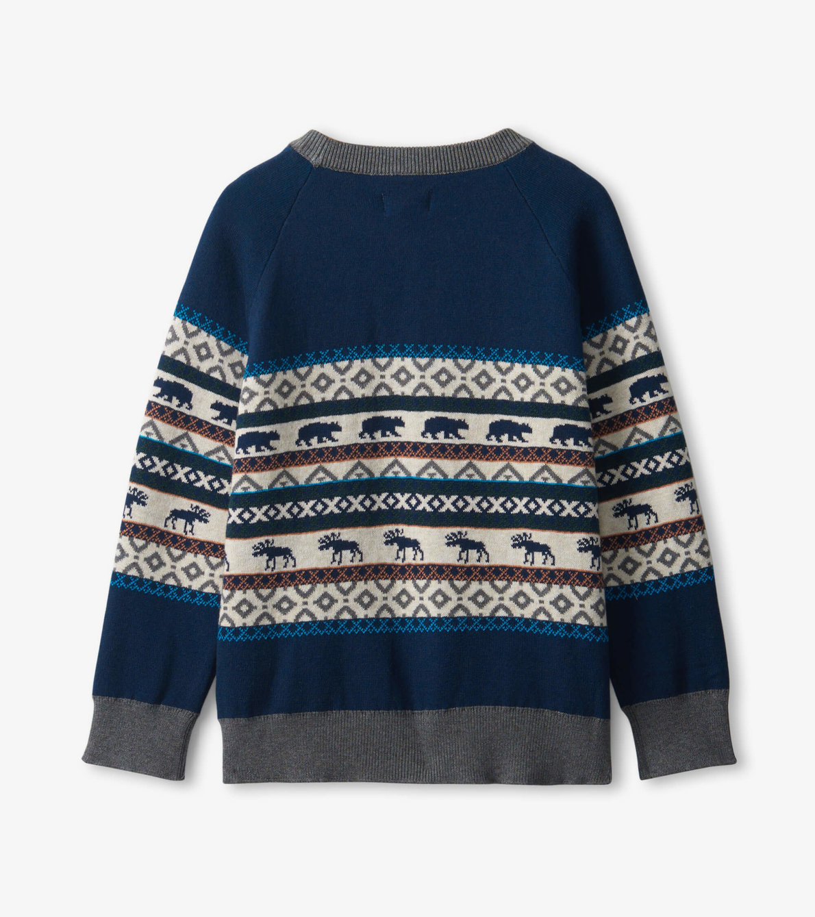 View larger image of Boys Winter Knit Crew Neck Sweater