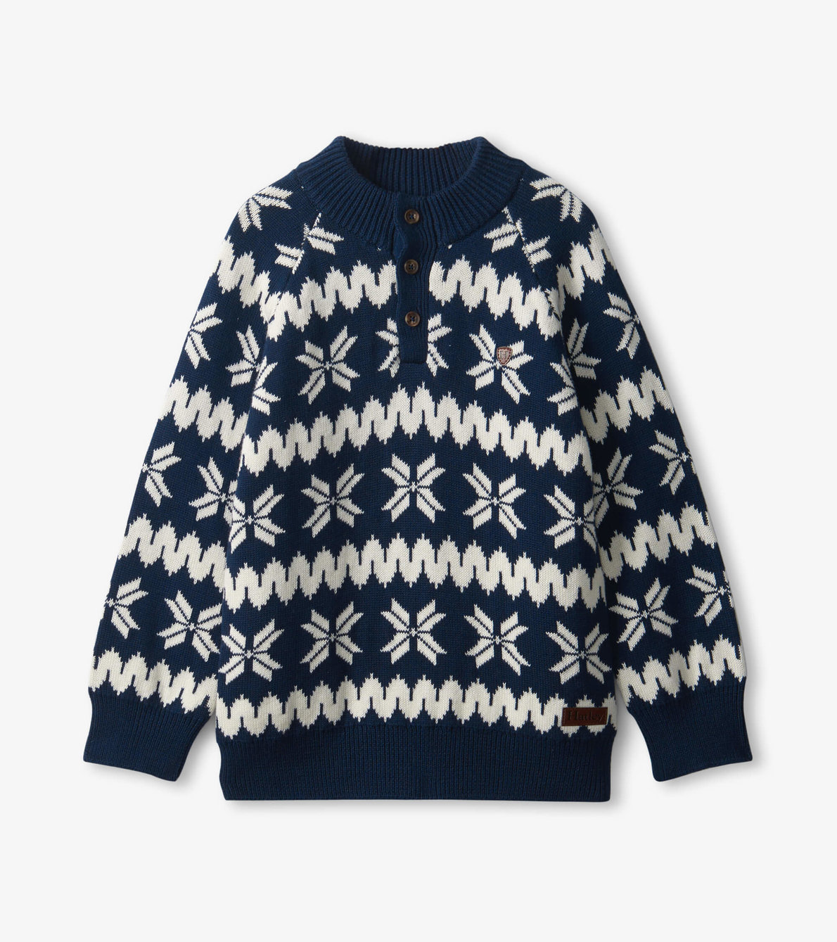 View larger image of Boys Winter Knit Mock Neck Sweater