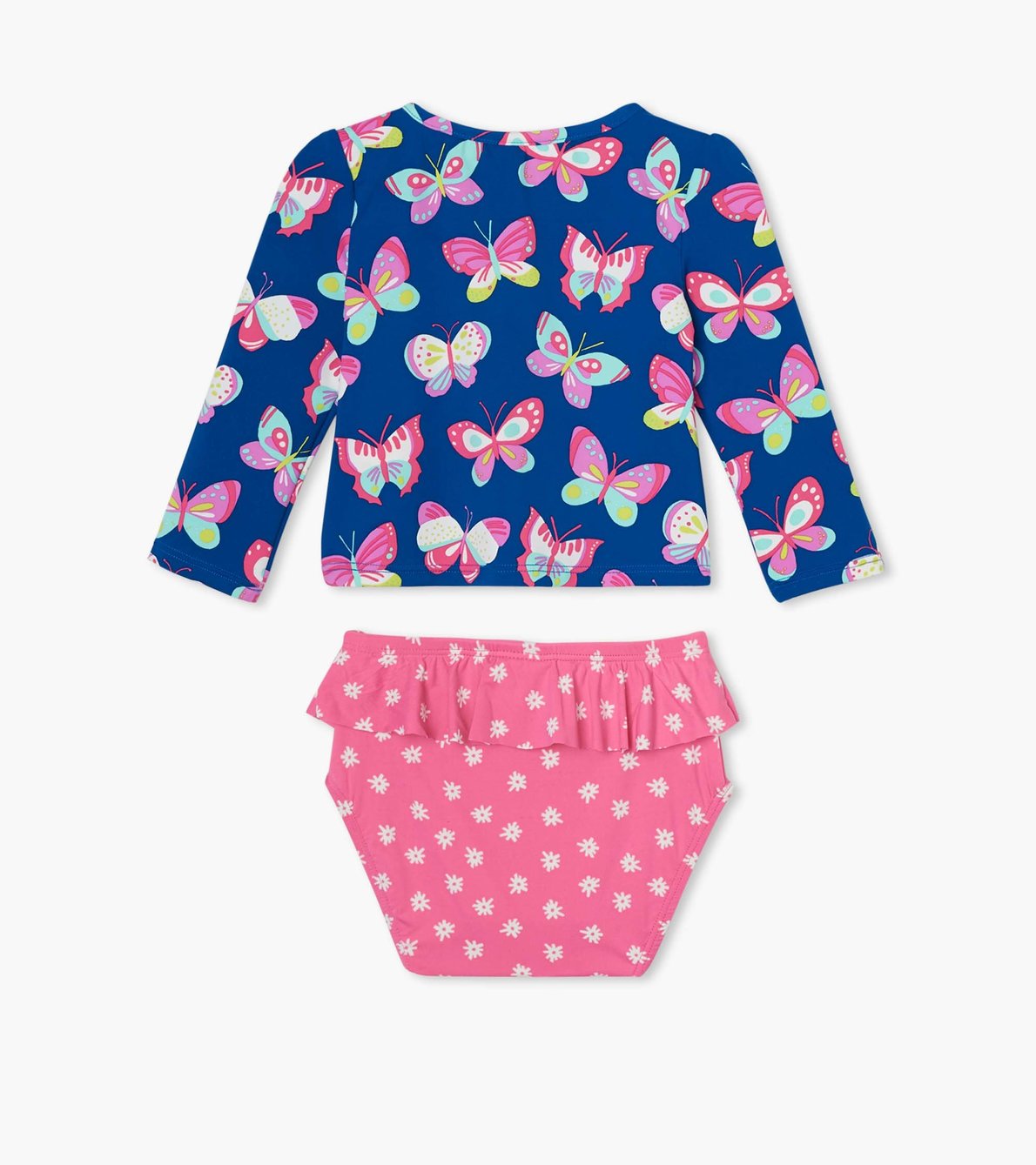 View larger image of Bright Butterflies Baby Rashguard Set