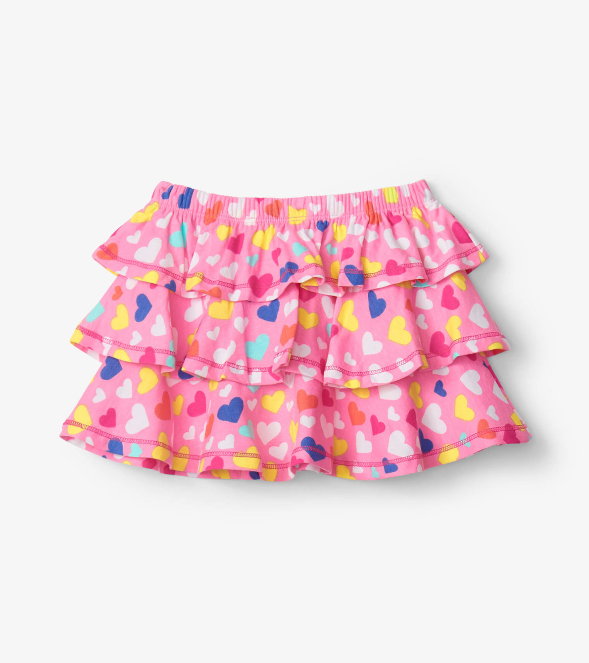 View larger image of Bubble Hearts Tiered Skirt