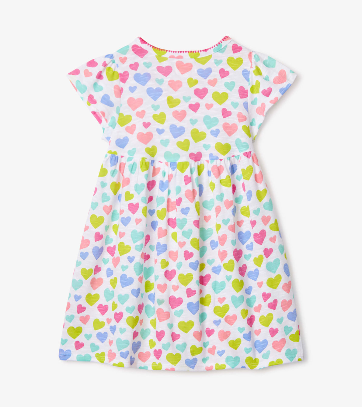 View larger image of Bubble Hearts Toddler Pocket Puff Dress