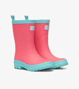 Bubblegum Matte Rain Boots
