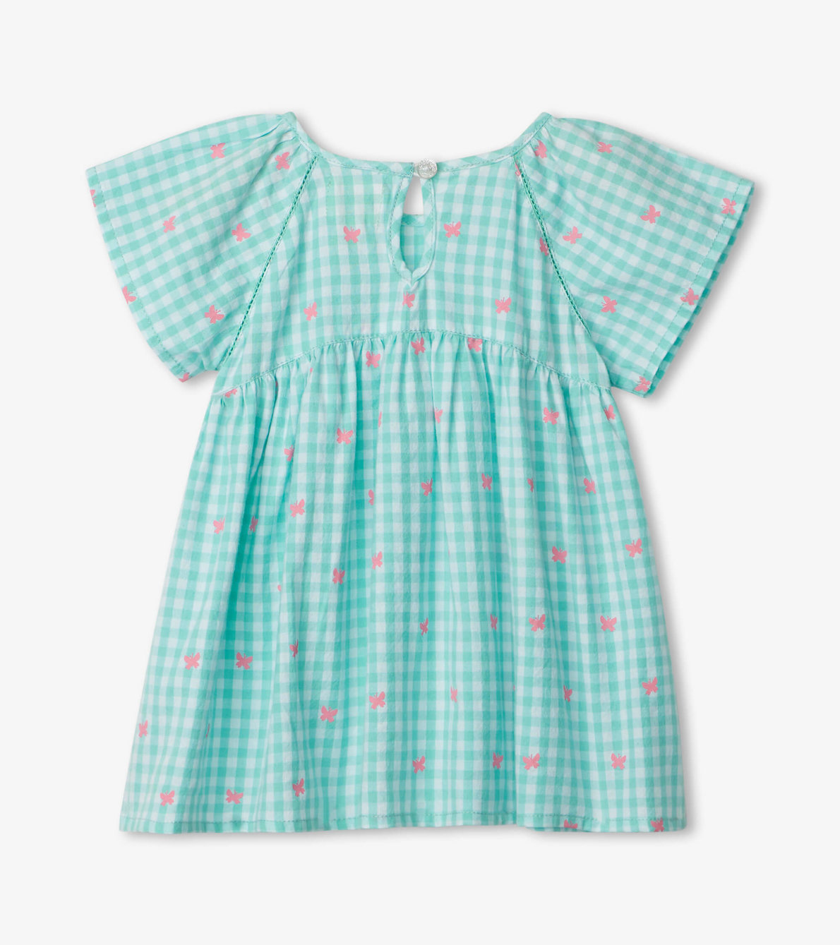 View larger image of Butterfly Gingham Baby Woven Dress