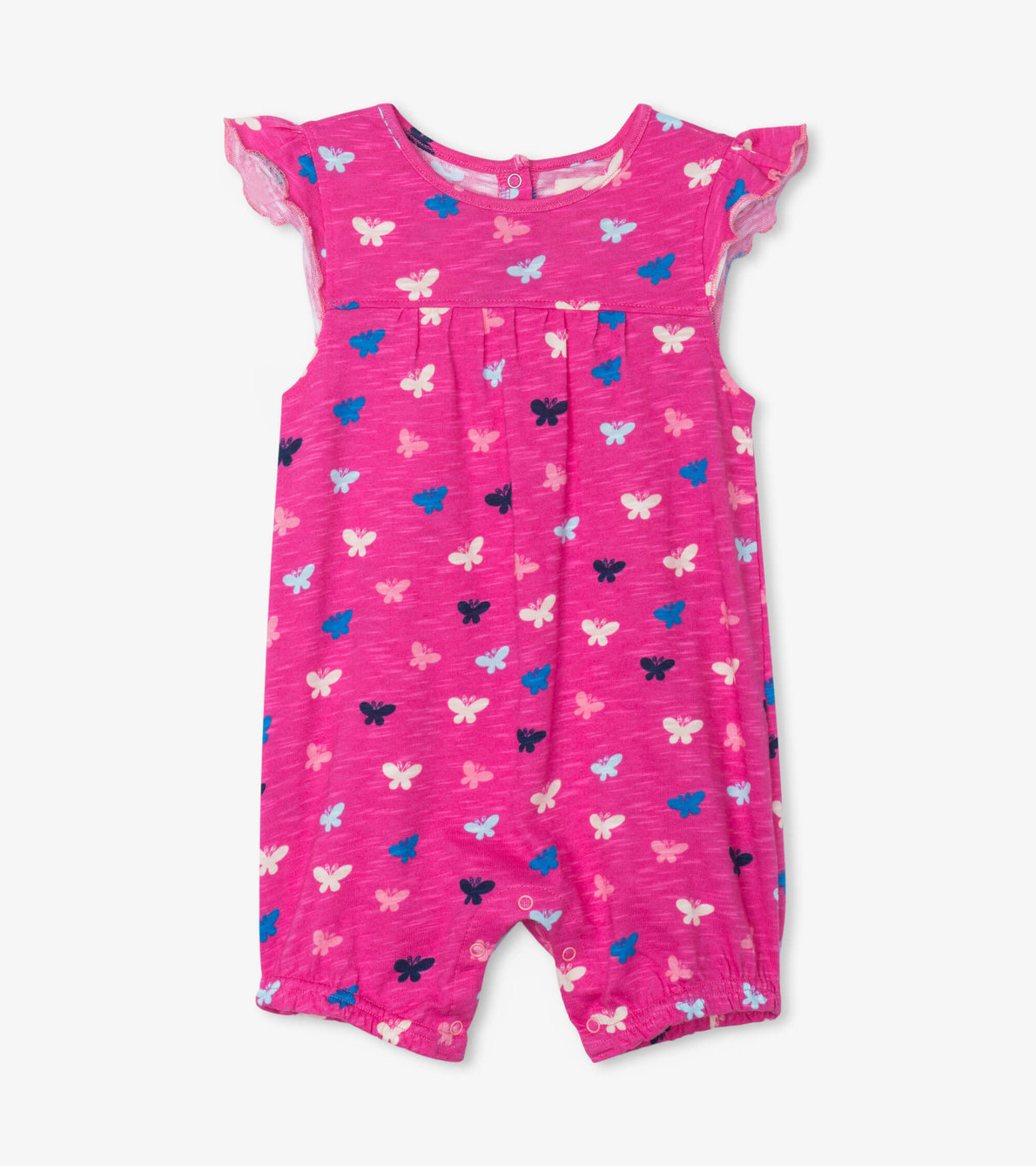 View larger image of Butterfly Kaleidoscope Baby Flutter Sleeve Romper