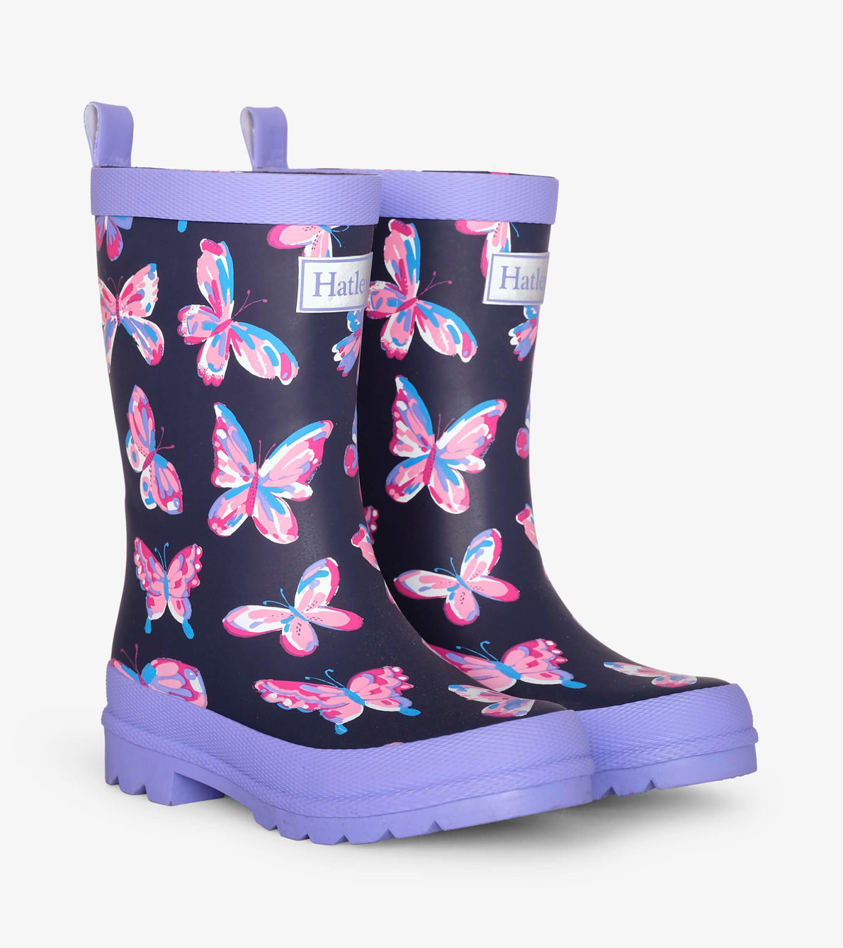 View larger image of Butterfly Kaleidoscope Matte Rain Boots