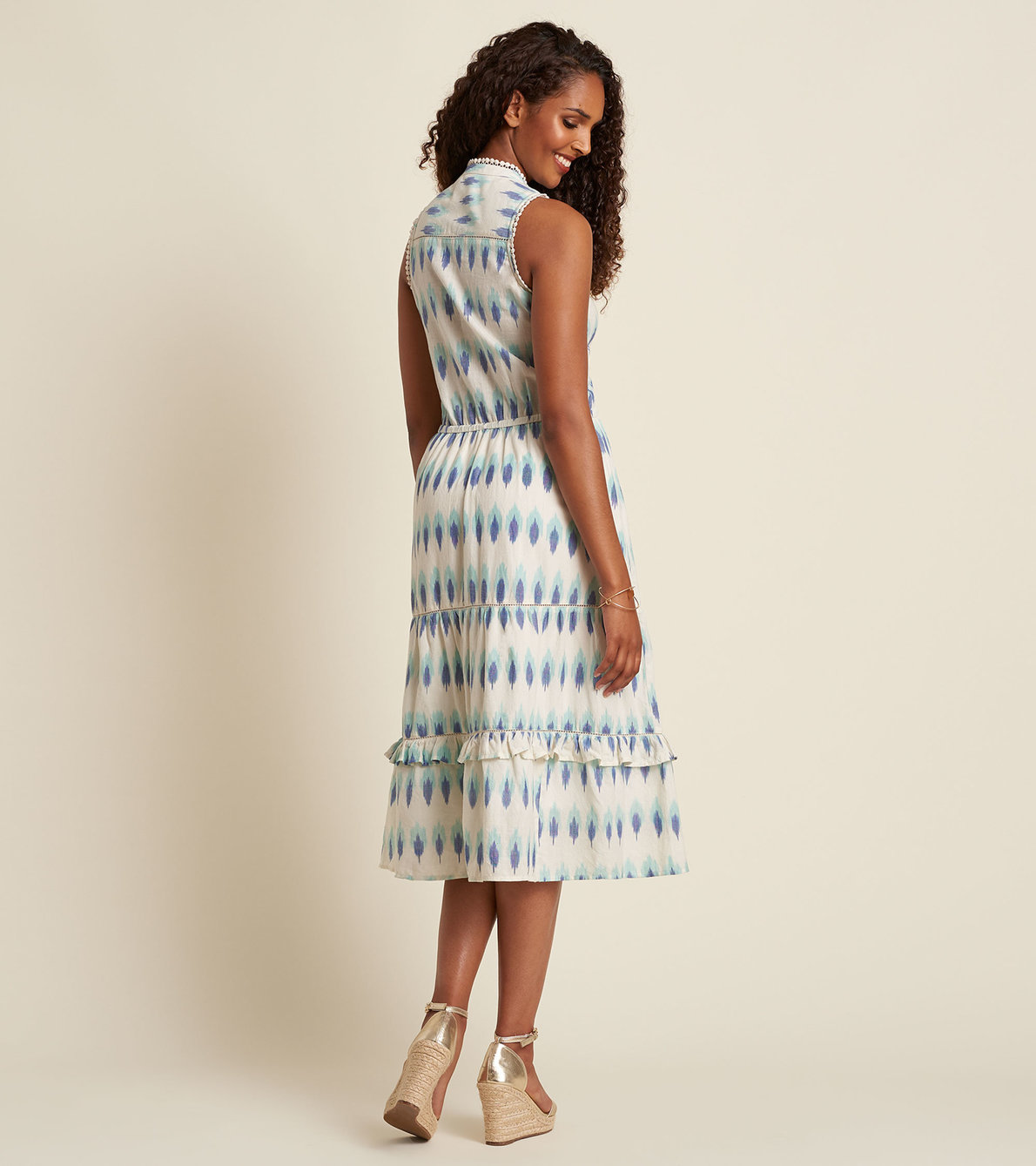 View larger image of Caleigh Midi Dress - Arrowhead Ikat