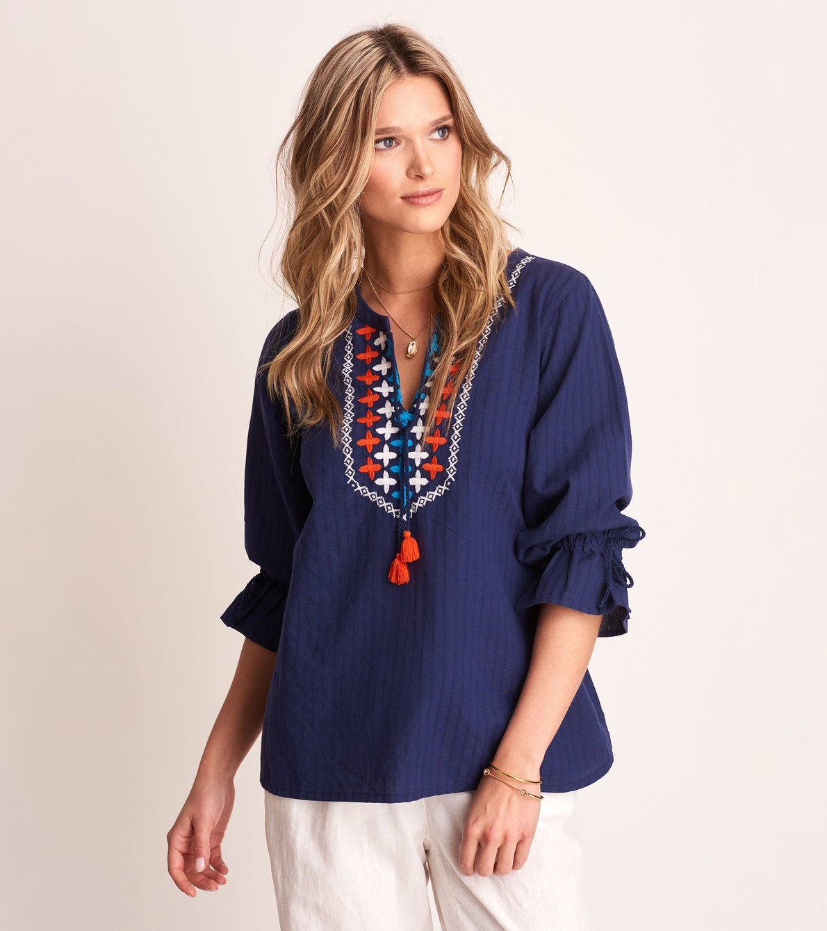 View larger image of Camila Blouse - Patriot Blue
