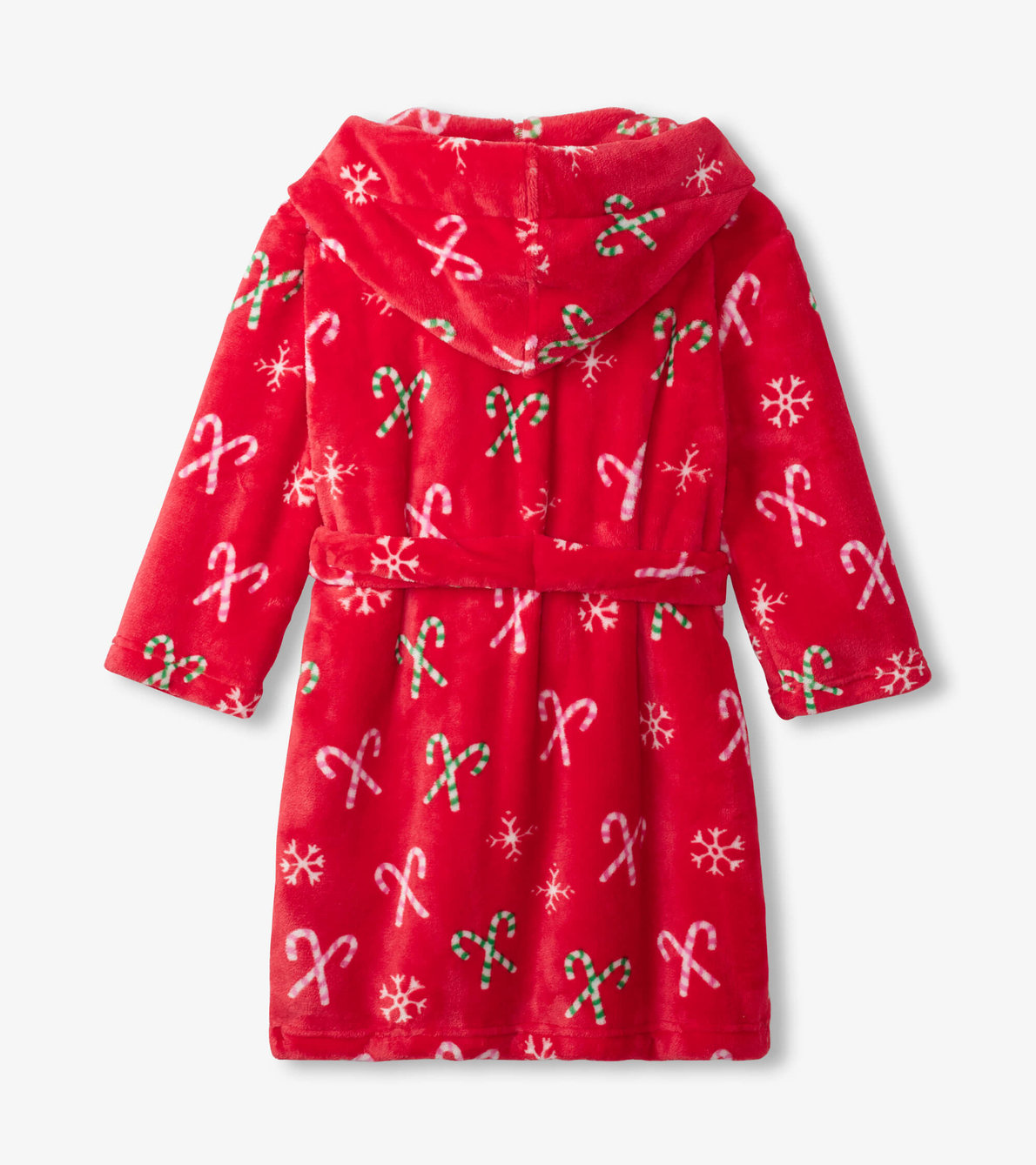 View larger image of Candy Canes Fleece Robe