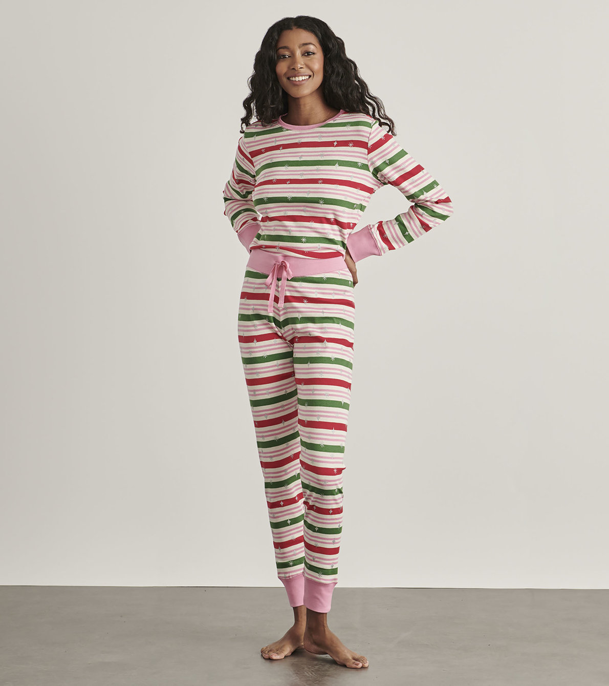 View larger image of Candy Stripes Women's Pajama Set