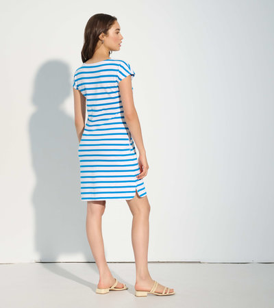 HATLEY Hatley Capri Dress Patriot Blue Stripes with Pockets