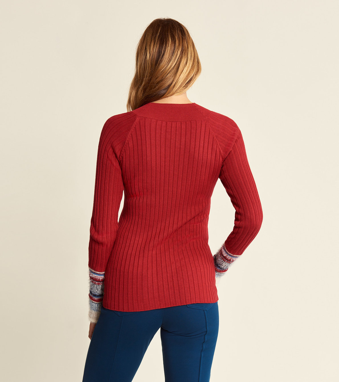 View larger image of Carey Knit Top - Pompeian Red