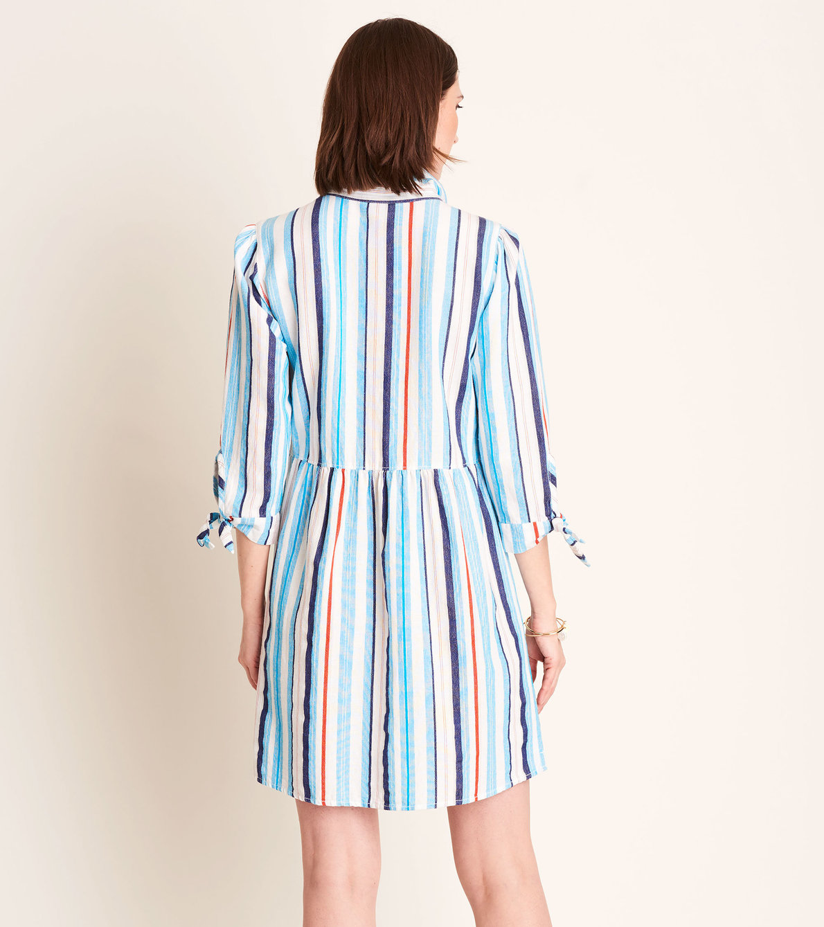 View larger image of Caroline Dress - Multi Stripes