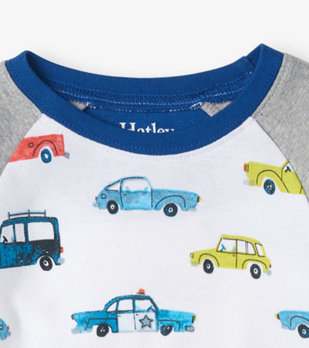 Agrandir l'image de Pyjama avec haut à manches raglan pour enfant – Balade en ville