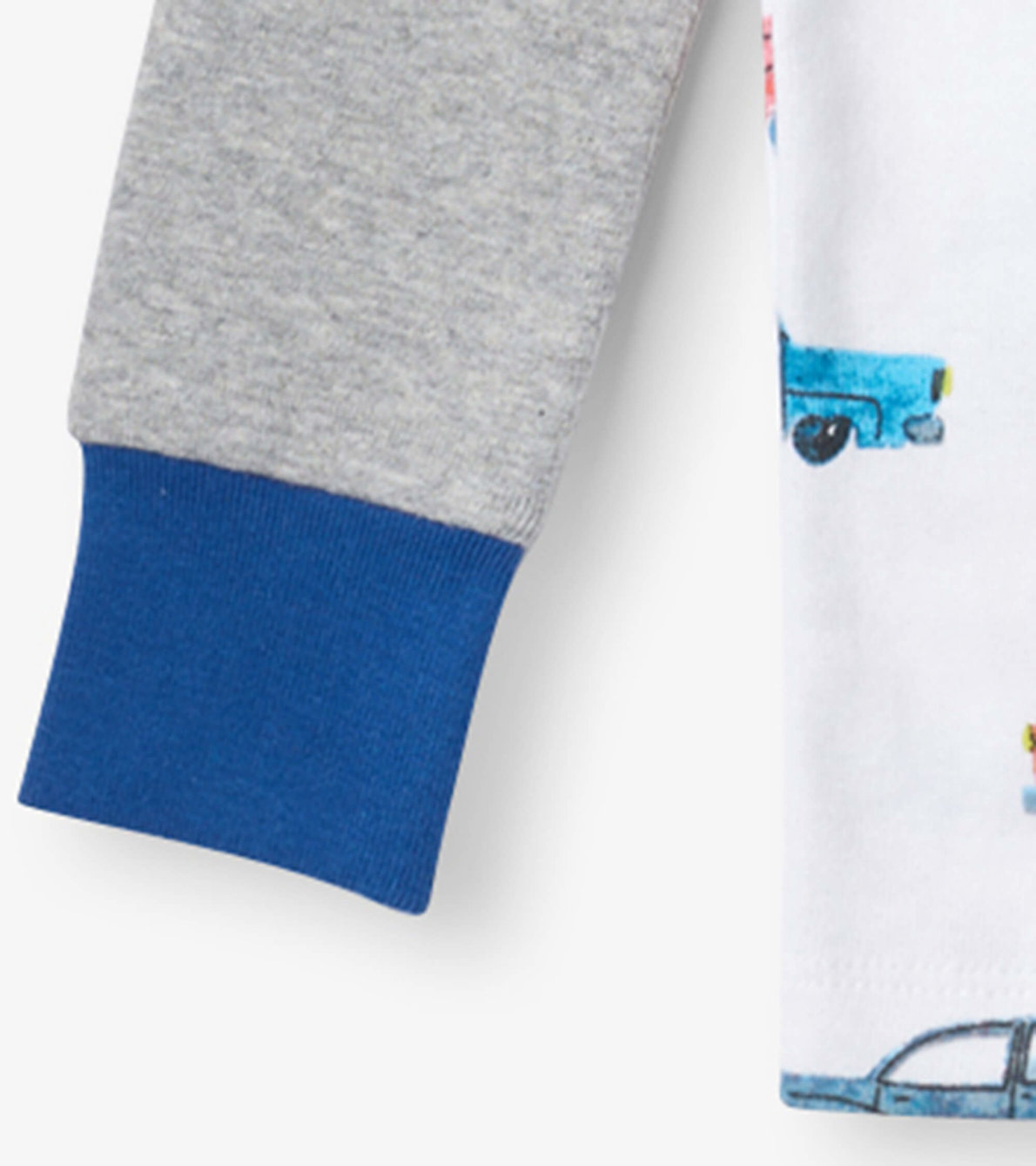 View larger image of Cars Raglan Kids Organic Cotton Pajama Set