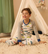 Cars Raglan Kids Organic Cotton Pajama Set
