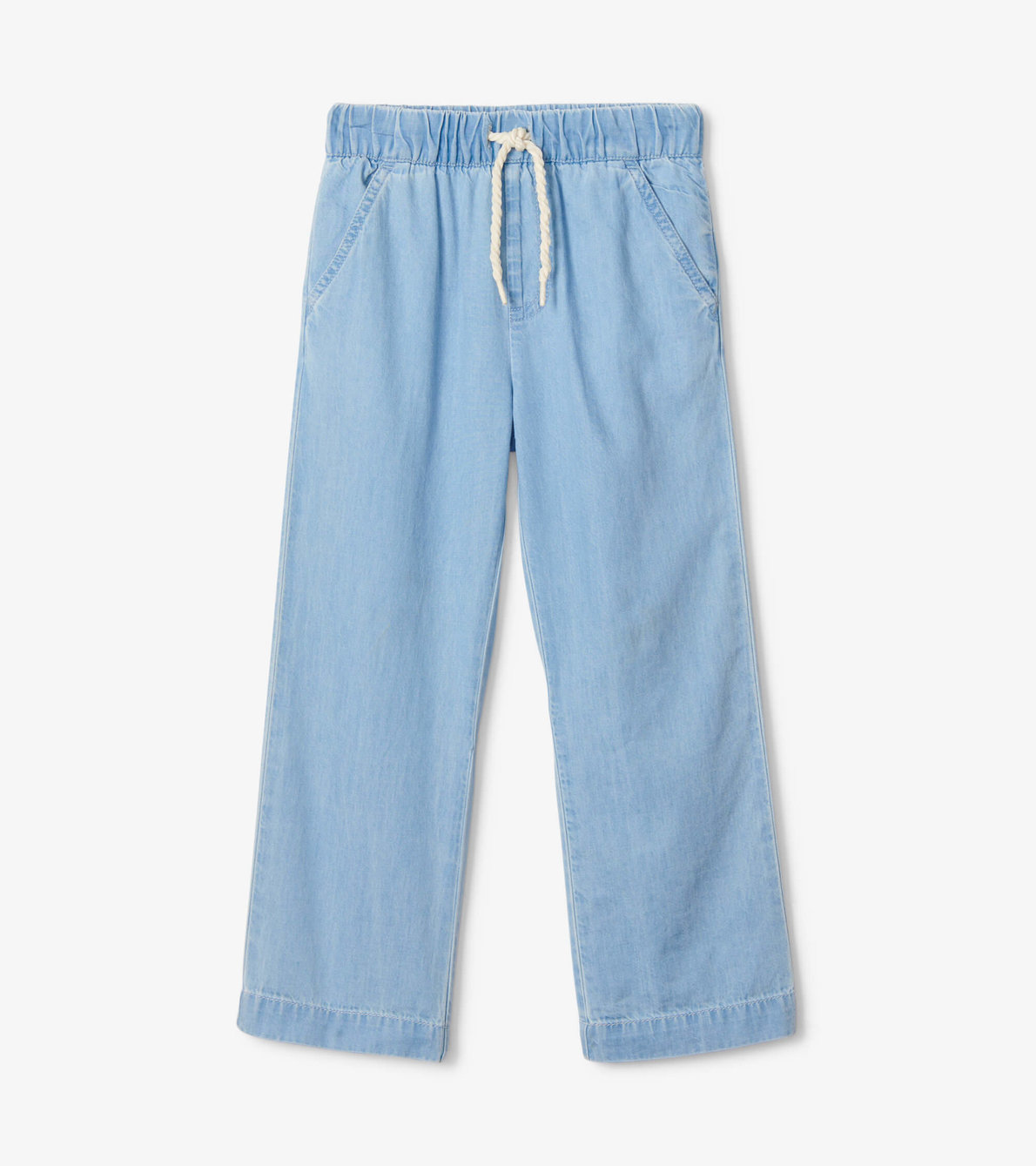 View larger image of Chambray Relaxed Fit Pants
