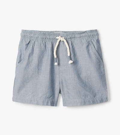 Baby & Toddler Boys Chambray Pull On Shorts