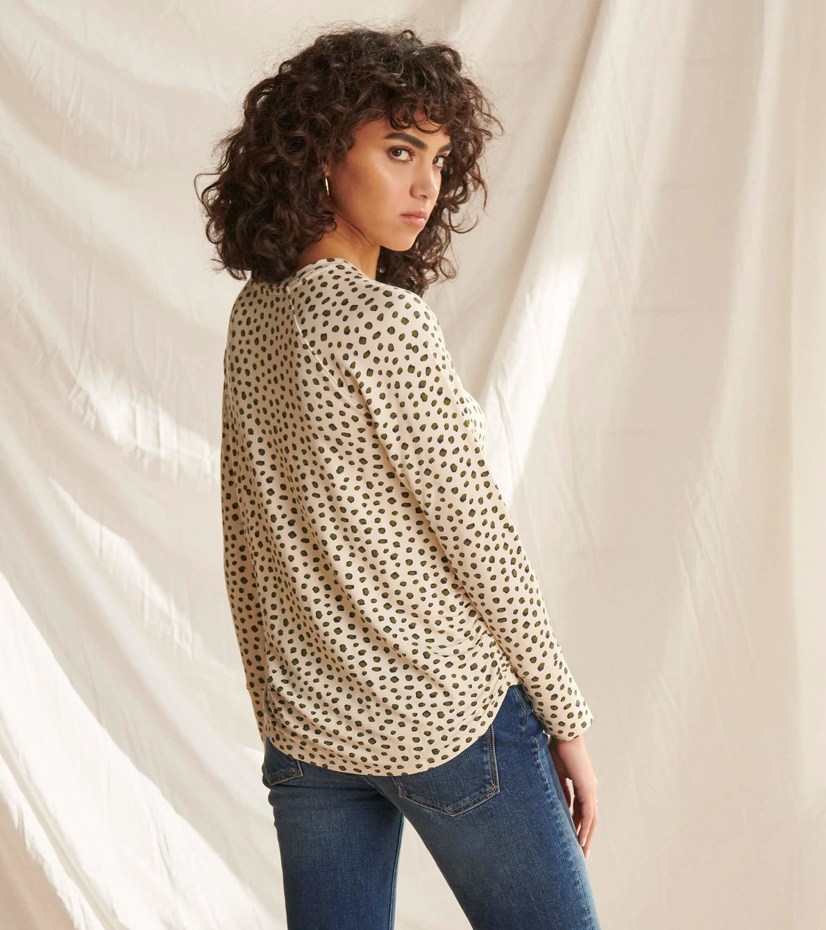 View larger image of Chantel Pullover - Lots of Dots