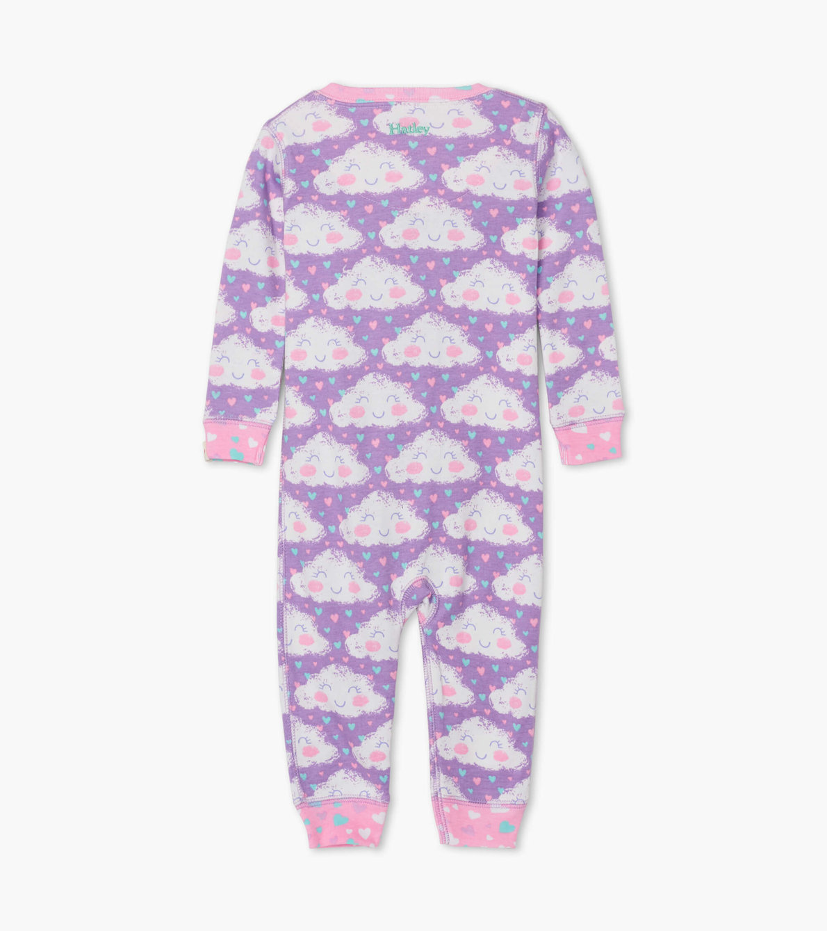 View larger image of Cheerful Clouds Organic Cotton Coverall