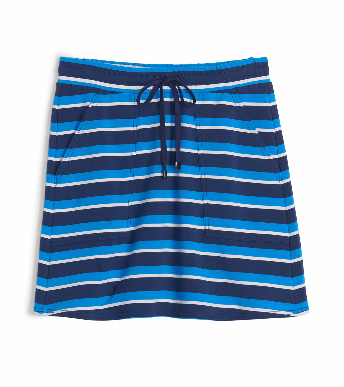 View larger image of Christine Skirt - Deep Water Stripes