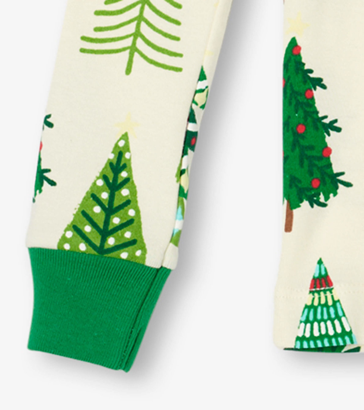 View larger image of Christmas Trees Glow In The Dark Kids Pajama Set