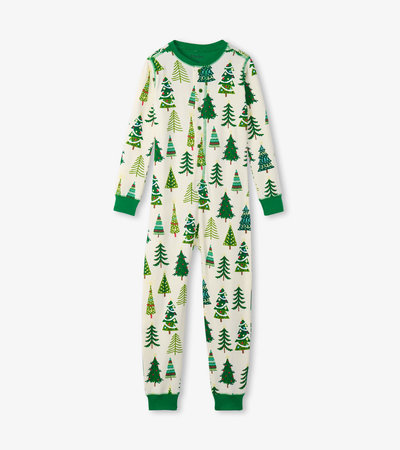 Christmas Trees Glow In The Dark One Piece