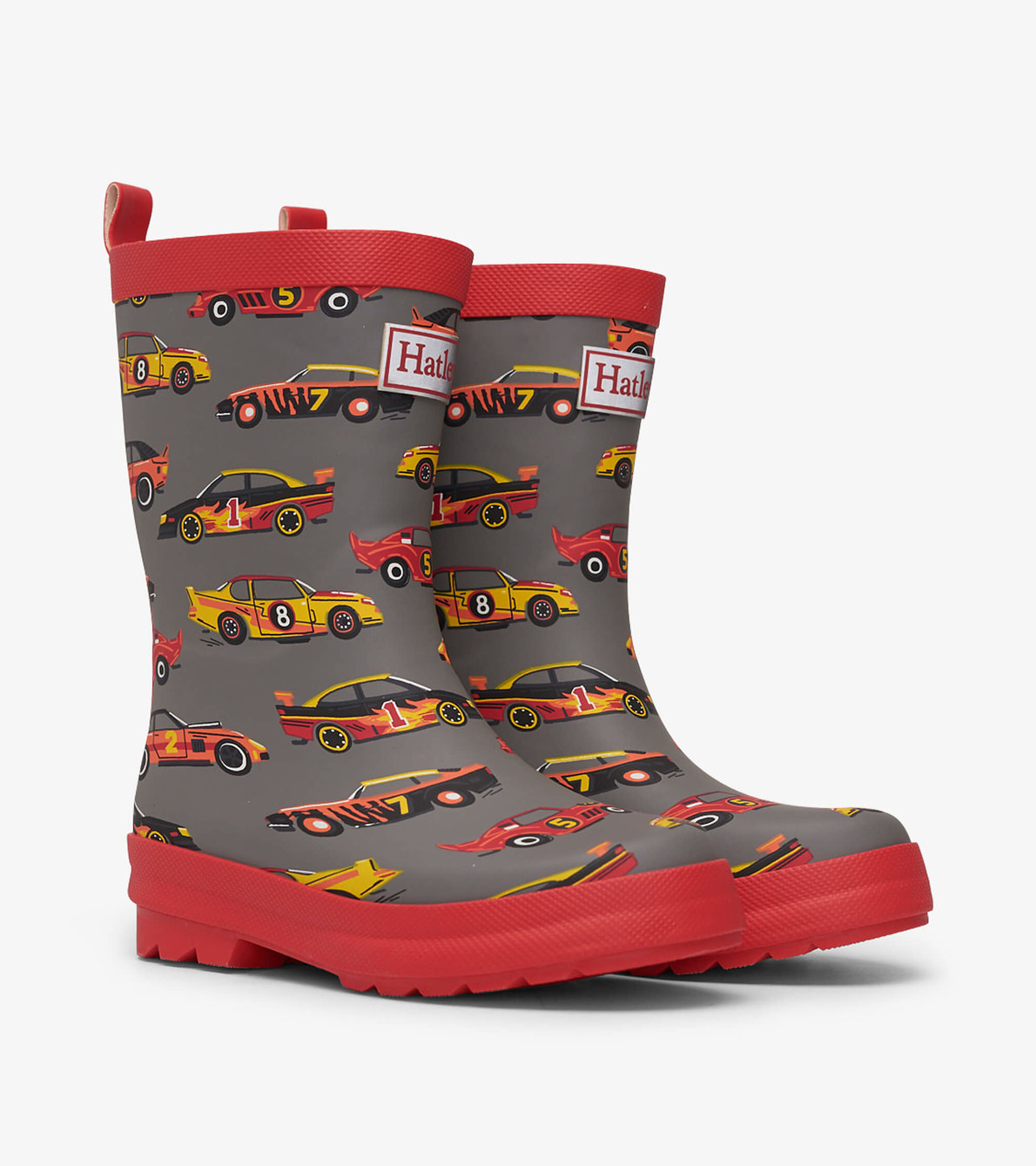 View larger image of Classic Race Cars Matte Wellies