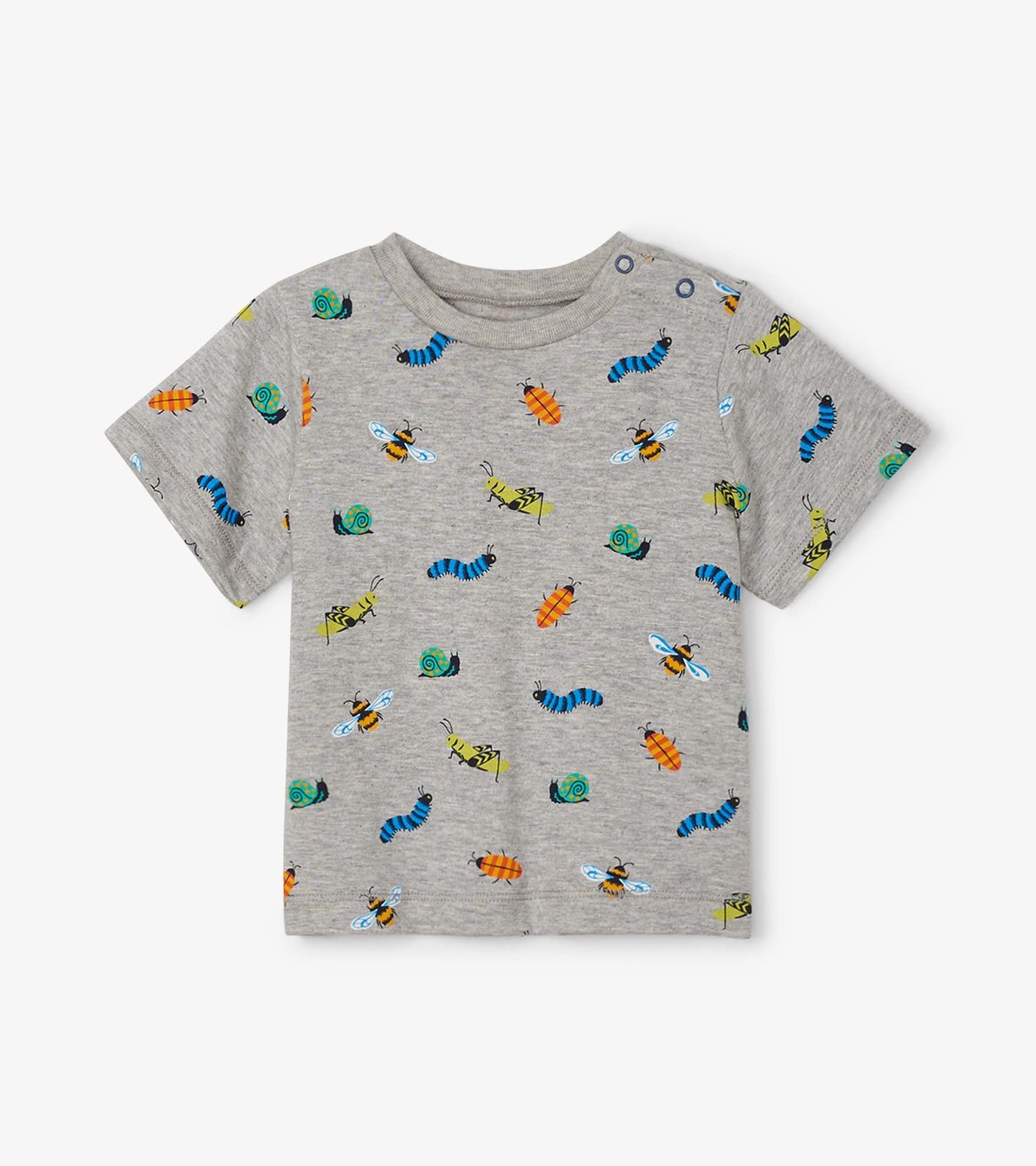 Agrandir l'image de T-shirt à imprimé – Insectes colorés