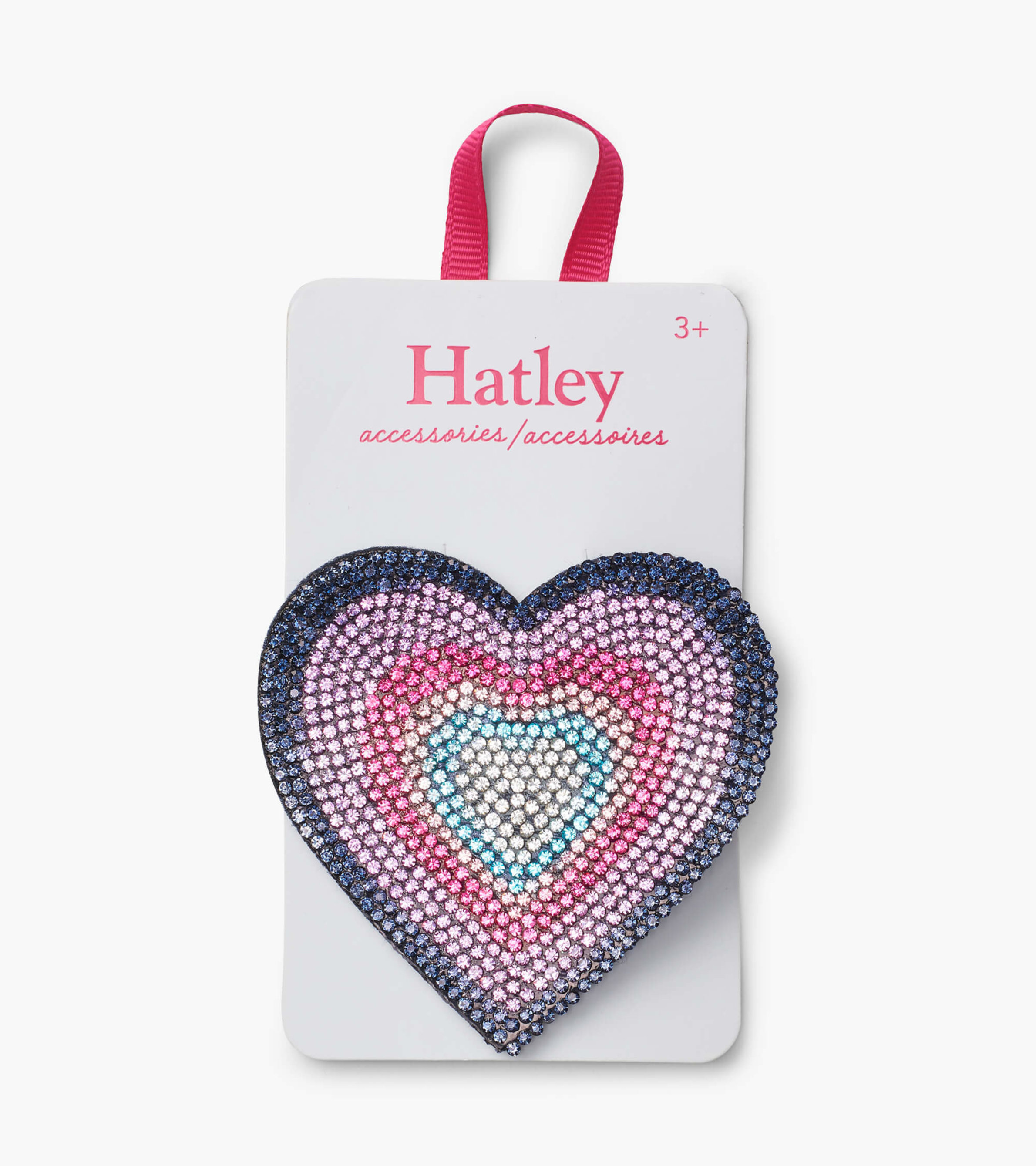 Colourful Heart Large Hair Clip - Hatley CA