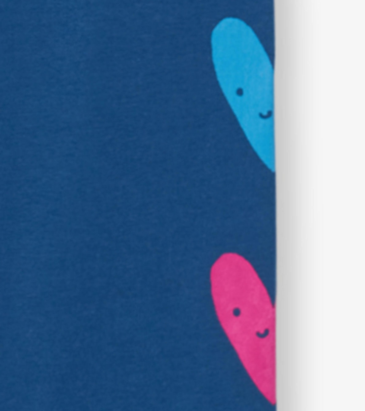 Agrandir l'image de Legging à taille amusante – Cœurs colorés