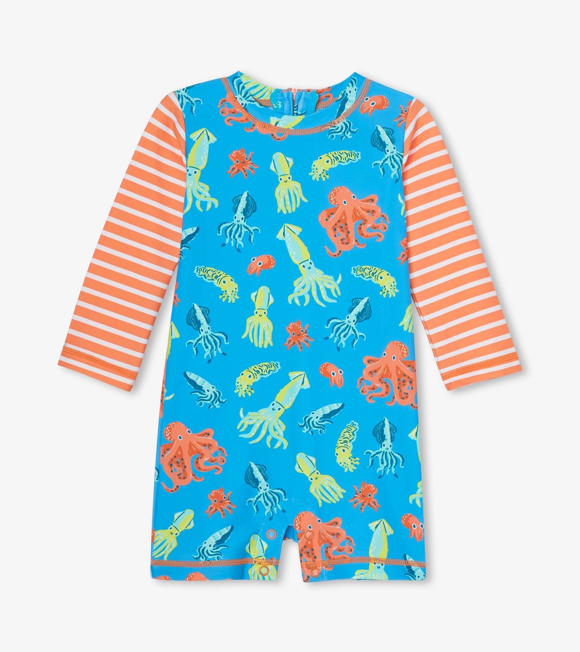 View larger image of Colourful Octopuses Baby One-Piece Rashguard