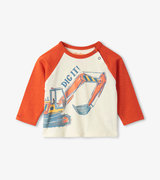 T-shirt à manches raglan pour bébé – Construction