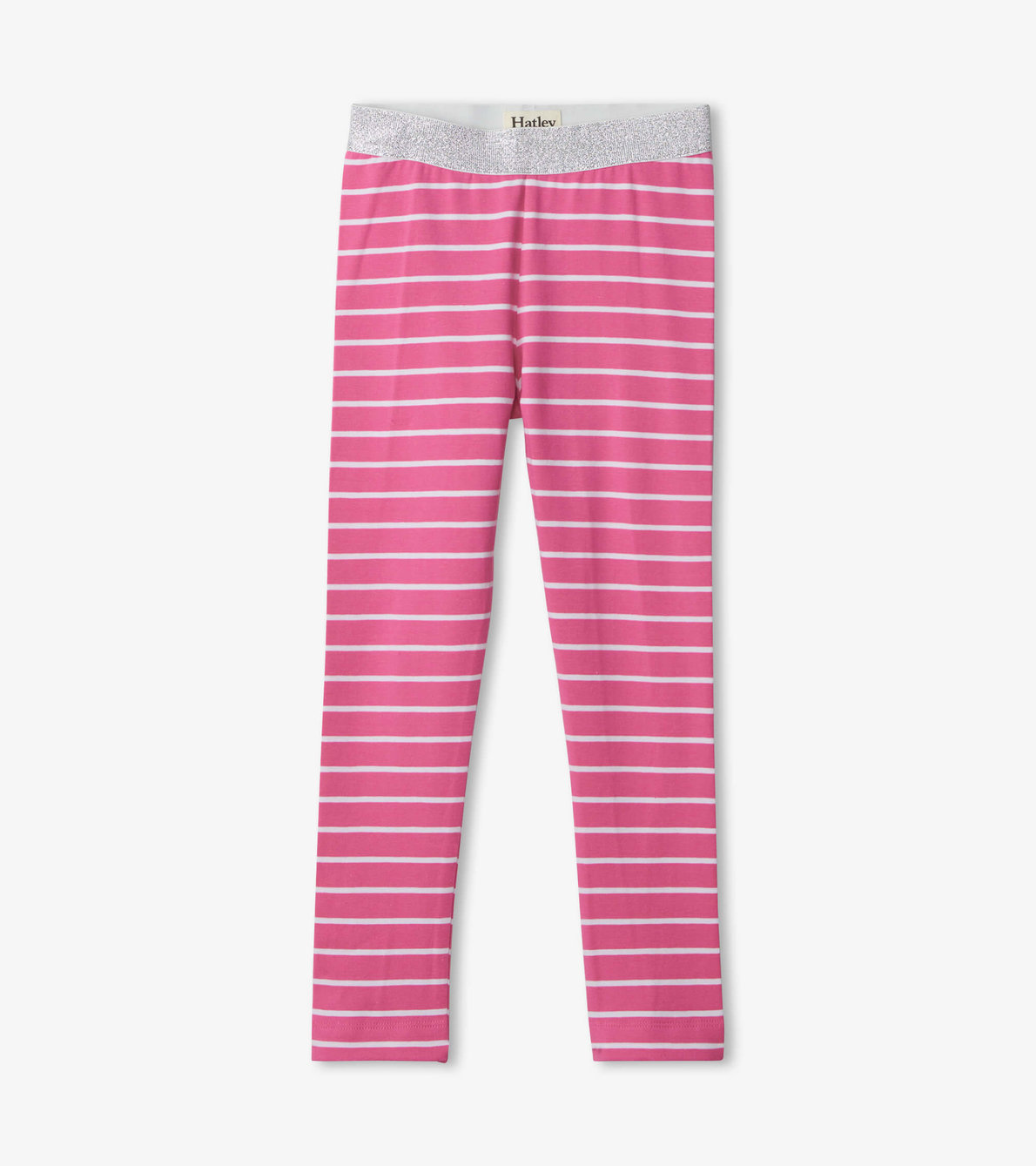 View larger image of Cotton Candy Stripes Fun Waist Leggings