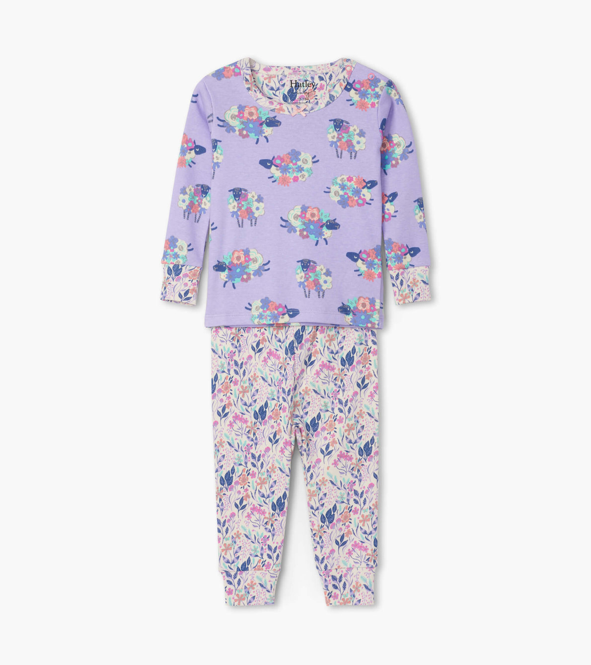 Agrandir l'image de Pyjama en coton biologique pour bébé – Compter les moutons 