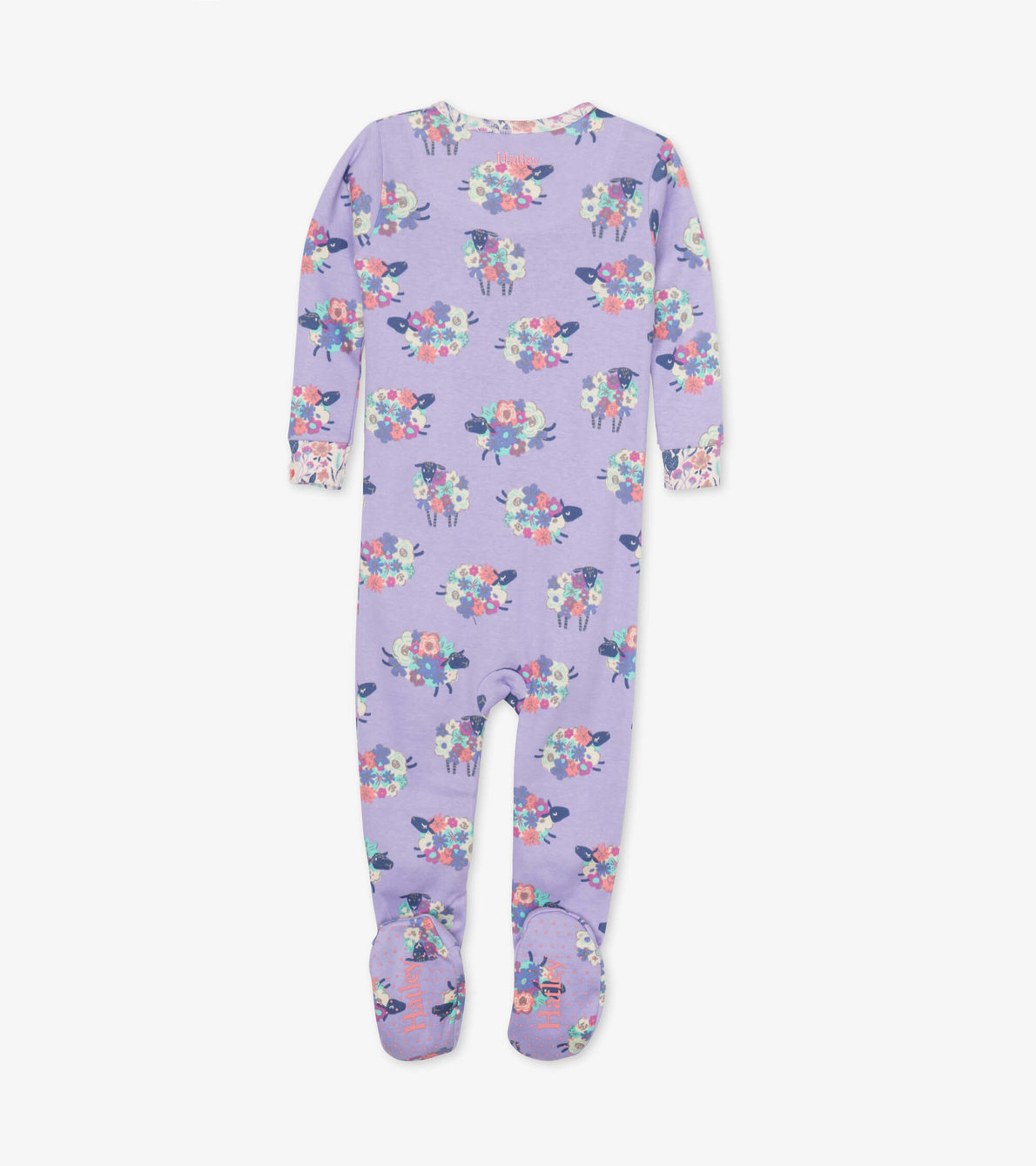View larger image of Counting Sheep Organic Cotton Footed Coverall