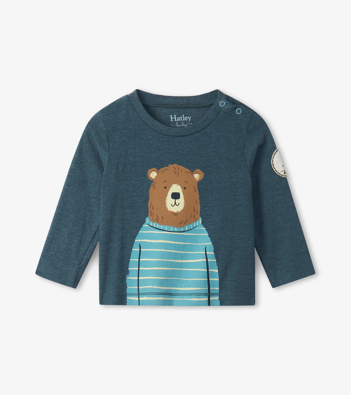 View larger image of Cozy Bear long sleeve baby tee