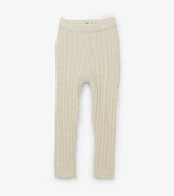 Baby Cream Cable Knit Tights