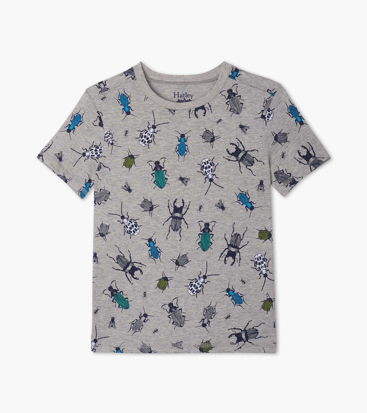 Agrandir l'image de T-shirt à imprimé – Insectes curieux
