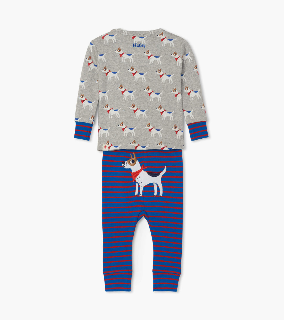 View larger image of Cute Pups Organic Cotton Baby Pajama Set