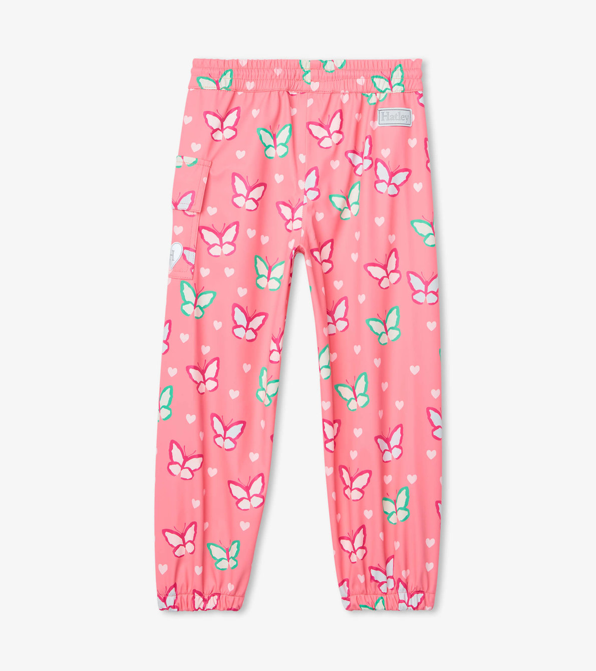 View larger image of Dainty Butterflies Colour Changing Kids Rain Pants