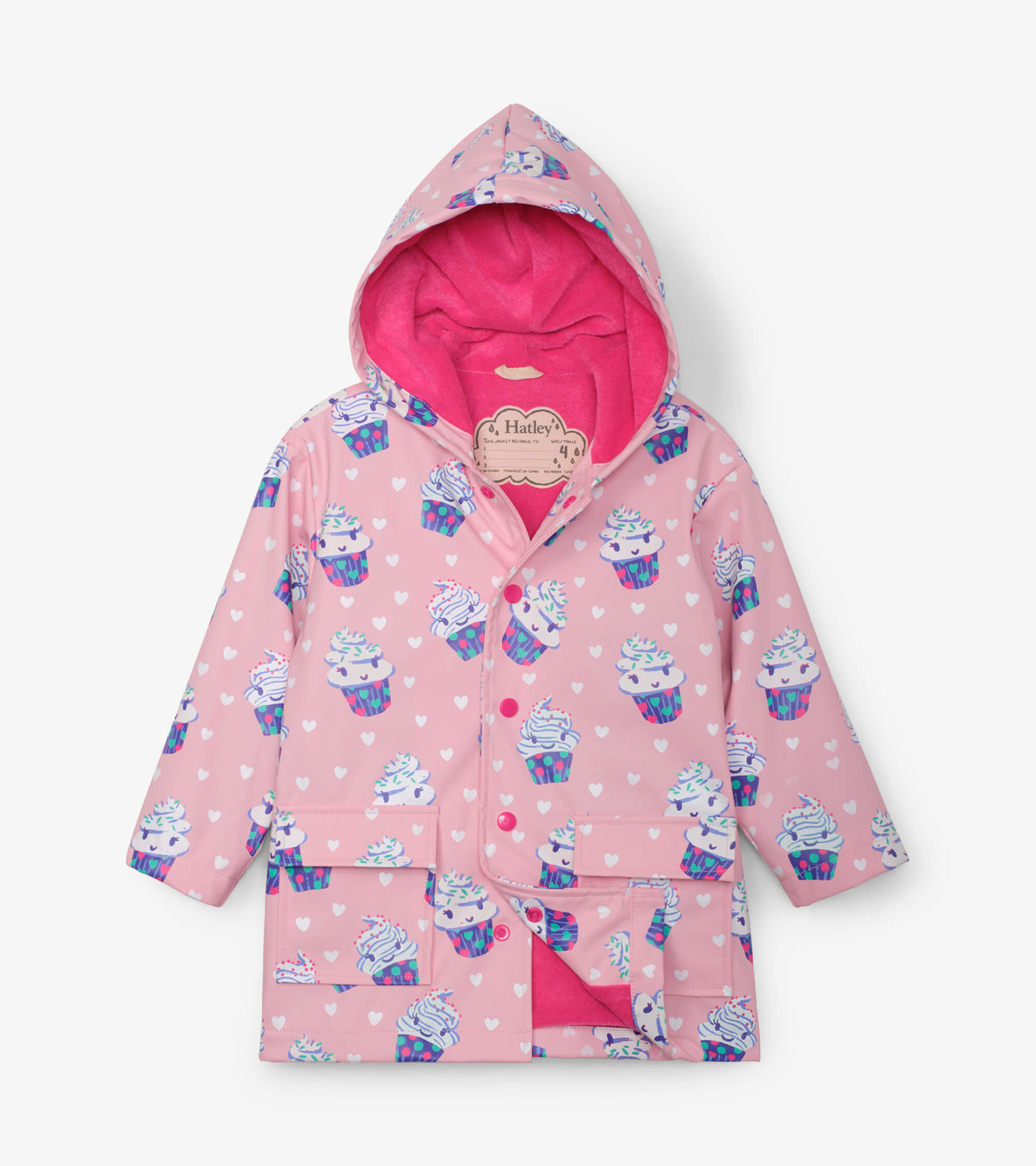 View larger image of Dancing Cupcakes Colour Changing Raincoat