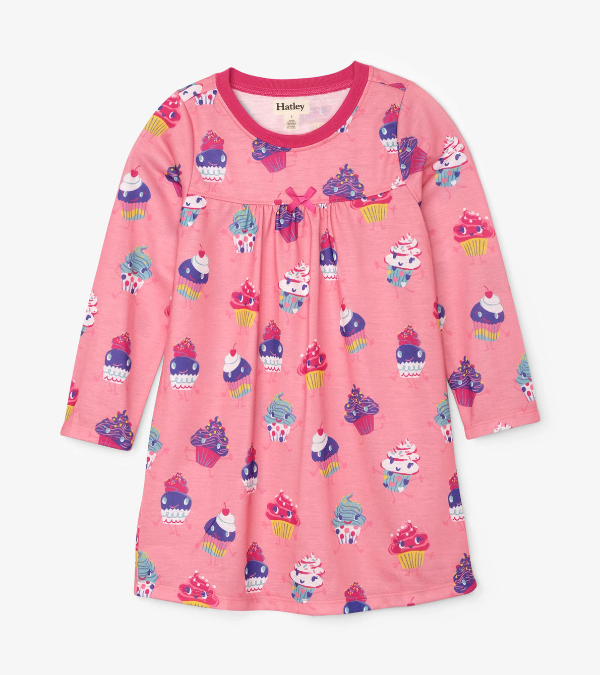 View larger image of Dancing Cupcakes Long Sleeve Nightdress