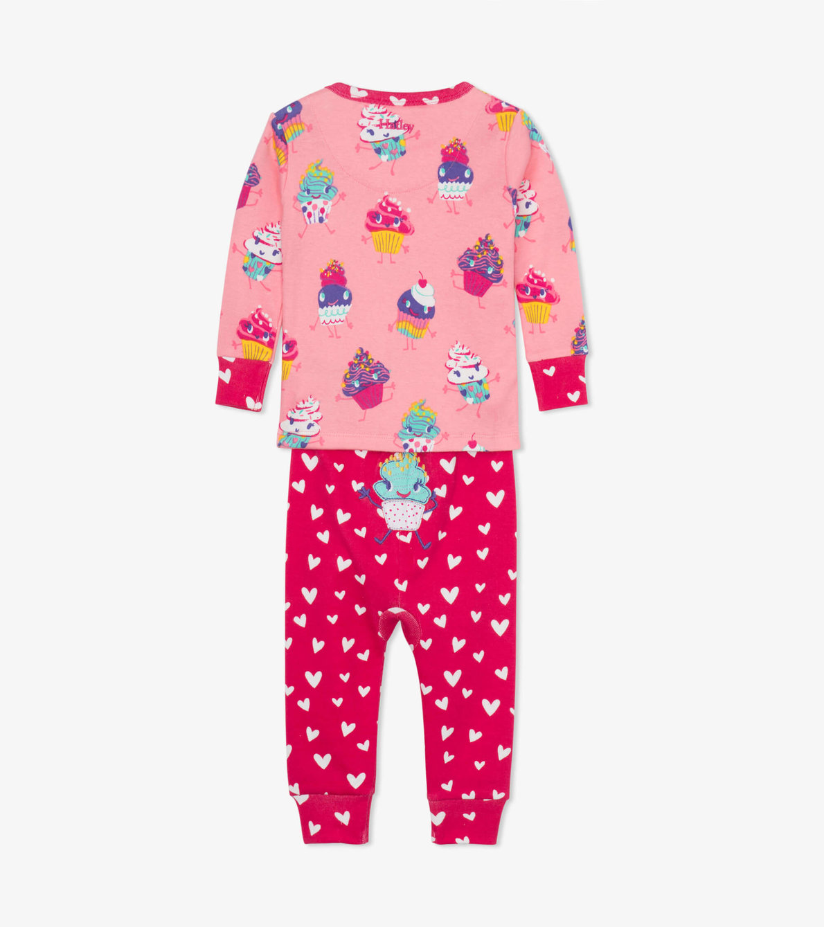 View larger image of Dancing Cupcakes Organic Cotton Baby Pajama Set
