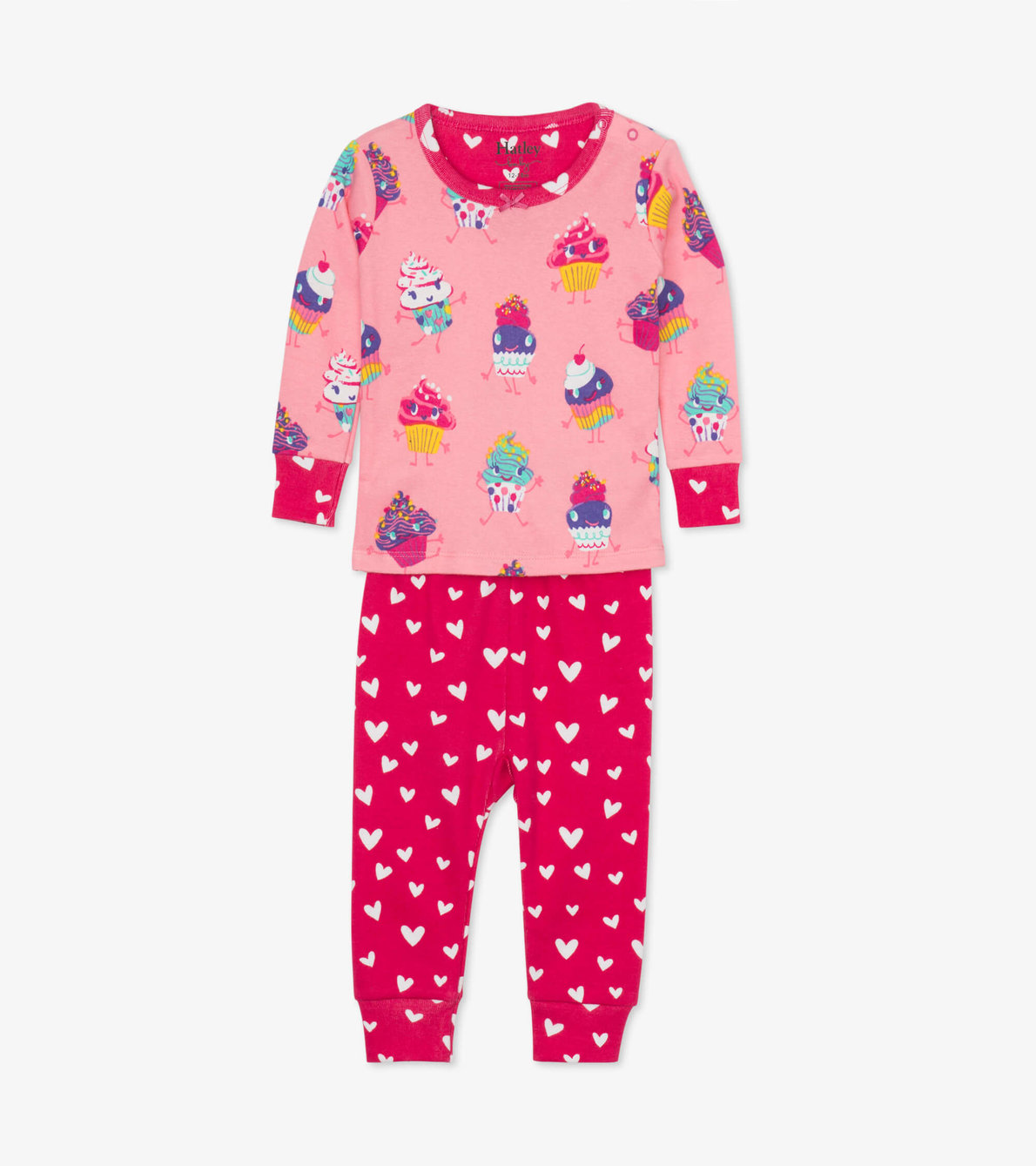 Agrandir l'image de Pyjama en coton biologique pour bébé – Danse de petits gâteaux 