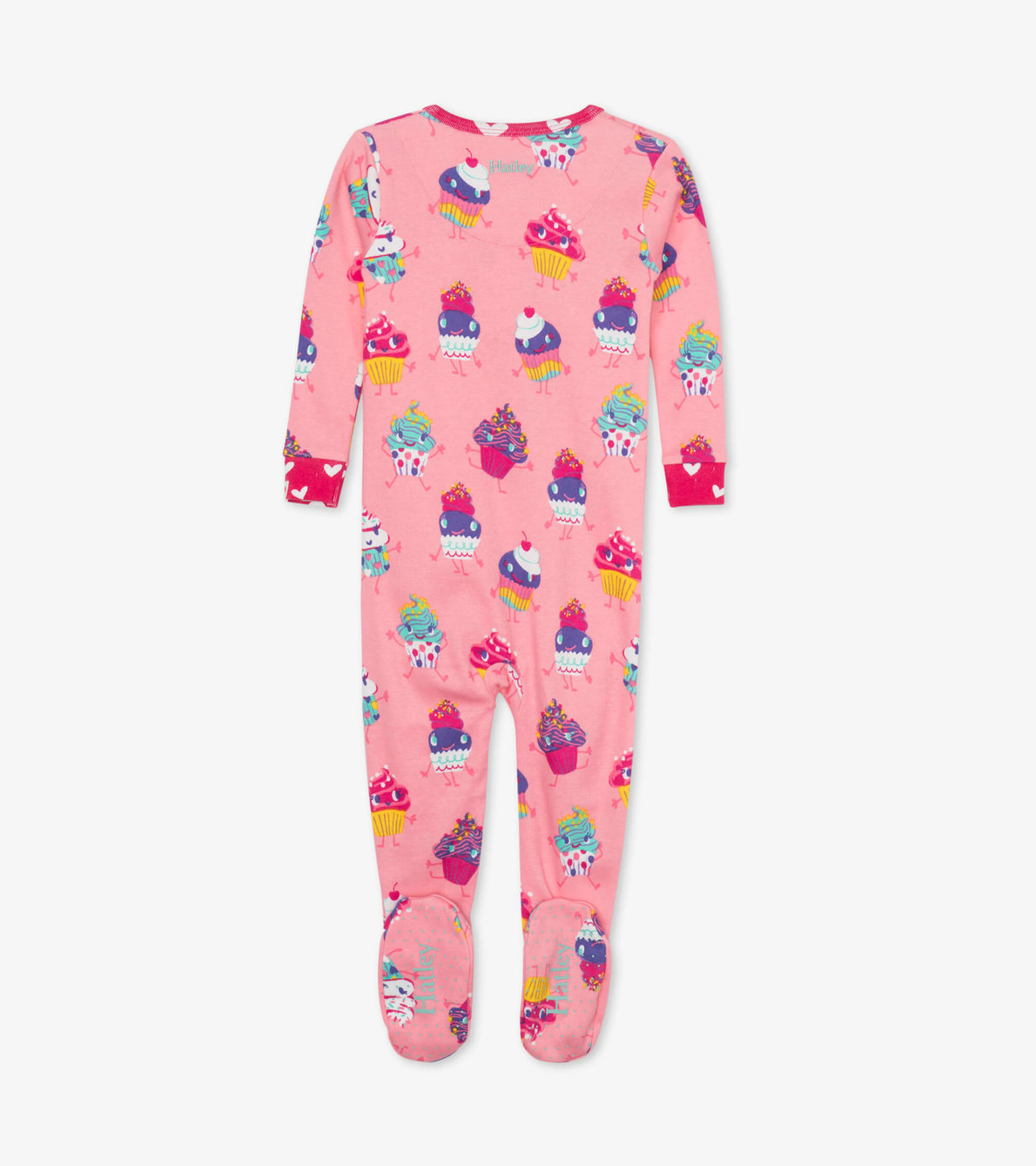 View larger image of Dancing Cupcakes Organic Cotton Footed Coverall