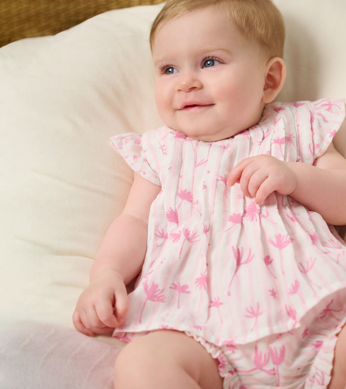 View larger image of Dandelion Dust Baby Pin Tuck Top And Bloomer Set