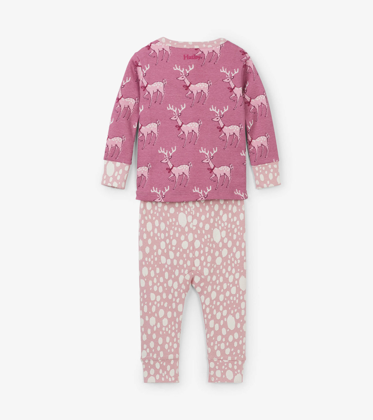 Agrandir l'image de Pyjama en coton bio pour bébé – Daims gracieux