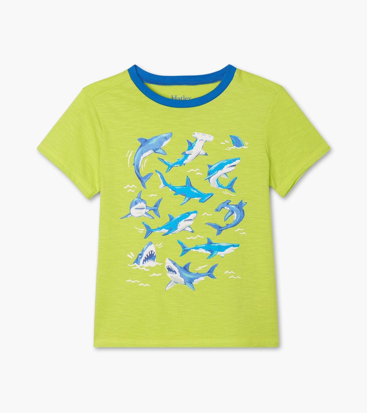 Agrandir l'image de T-shirt à imprimé – Requins des profondeurs marines